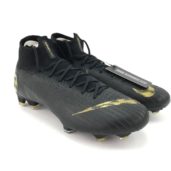 mens gold soccer cleats
